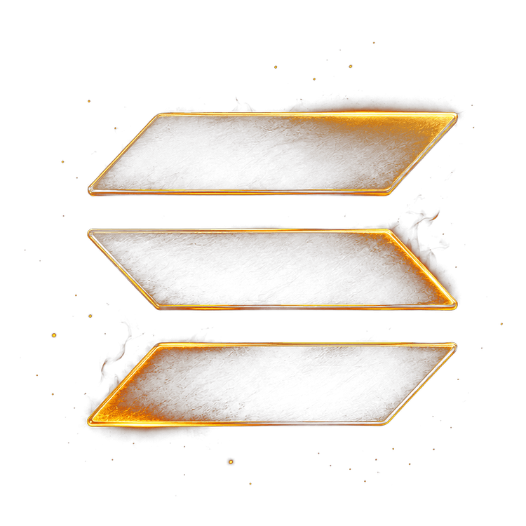 Deflationary Solana logo